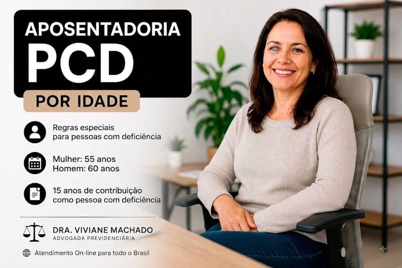 Aposentadoria PCD por idade